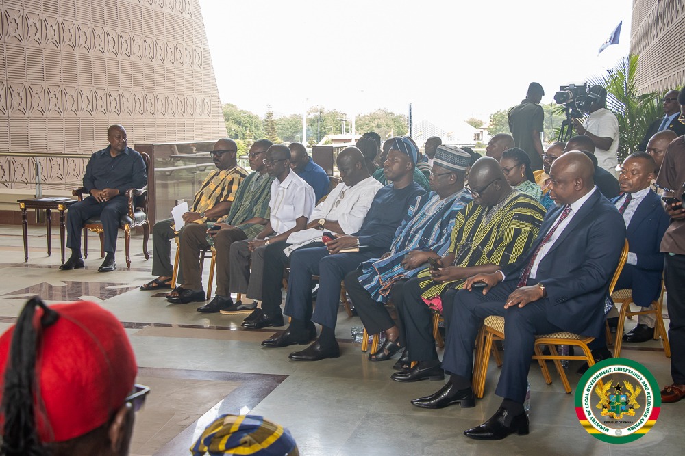 Upper East Chiefs Thank President Mahama for Support to Traditional Leadership and Peace in Bawku