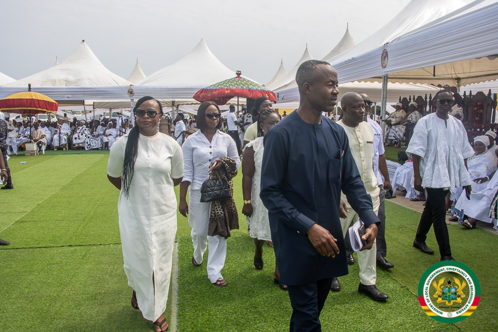 Deputy Minister Pays Glowing Tribute to Late Nuumo Obroni Yemo VII