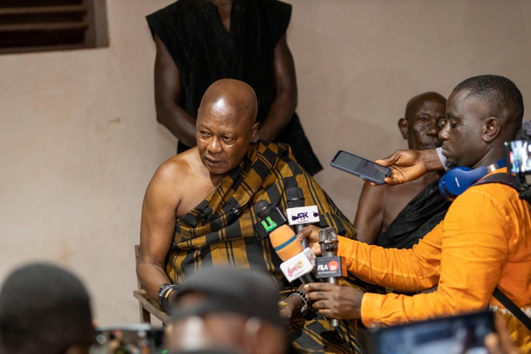 Minister Settles Sunyani Chieftaincy Dispute, Sets Roadmap for Lasting Peace and Development