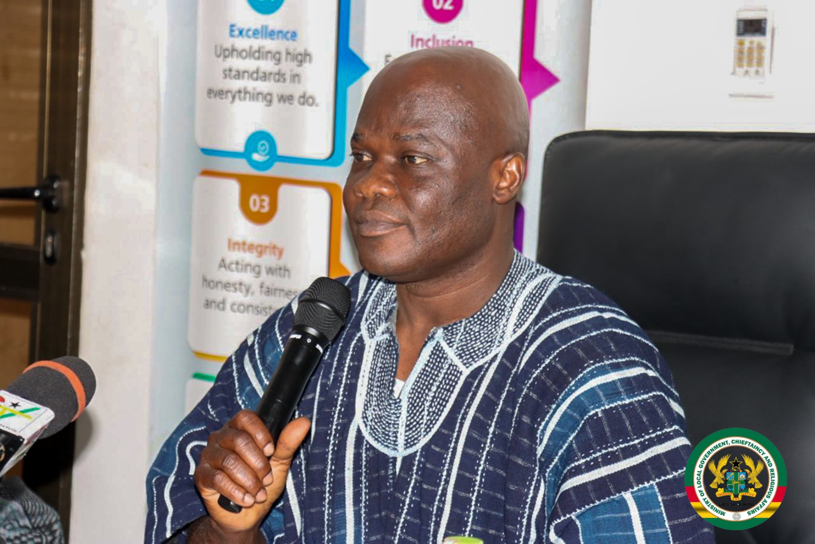 Minister Welcomes Restored Peace in Sunyani Traditional Area